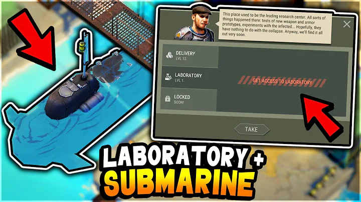How to Unlock THE *NEW* SUBMARINE VEHICLE (Port Laboratory Location...) - Last Day on Earth Survival