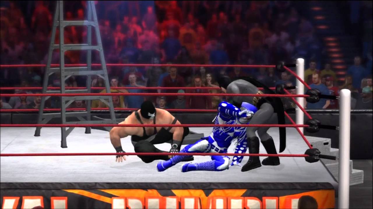 WWE 12: Batman Vs Bane Vs Mr. Freeze