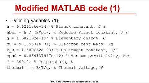 [한][Computational Microelectronics] Schrodinger-Poisson solver - 2. Electron density