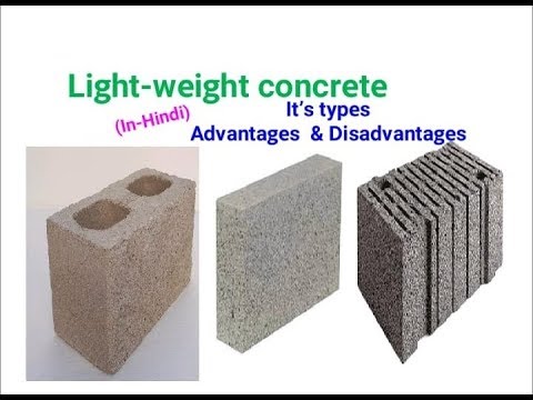 LIGHT WEIGHT CONCRETE - COMPLETE TUTORIAL