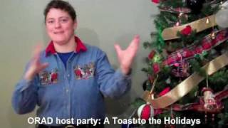 ORAD Winter Party:  A Toast to The Holidays!