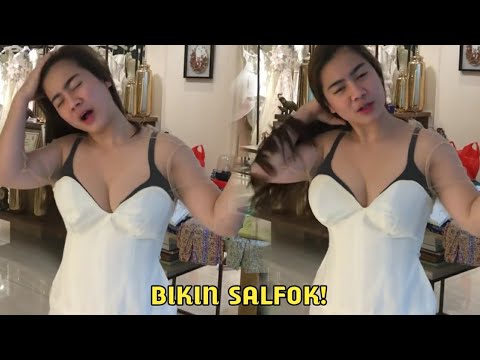 VIRAL!! Felicia Angelista Tidak sadar itunya nyemb*l keluar - netter salfok