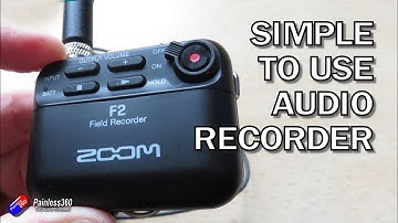 Zoom F2 Field Recorder: A great simple to use, compact recorder for varied content creation