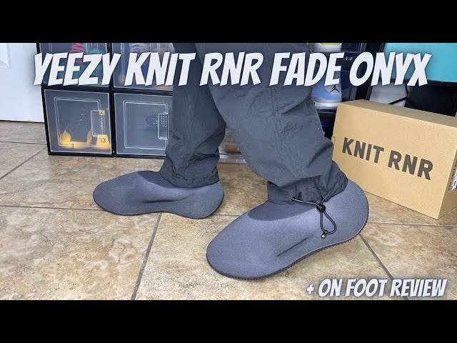 Adidas Yeezy Knit RNR Fade Onyx Review + On Foot Review & Sizing Tips