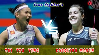 Badminton Tai Tzu Ying (TPE) vs (ESP) Carolina Marin Womens Singles All England Open