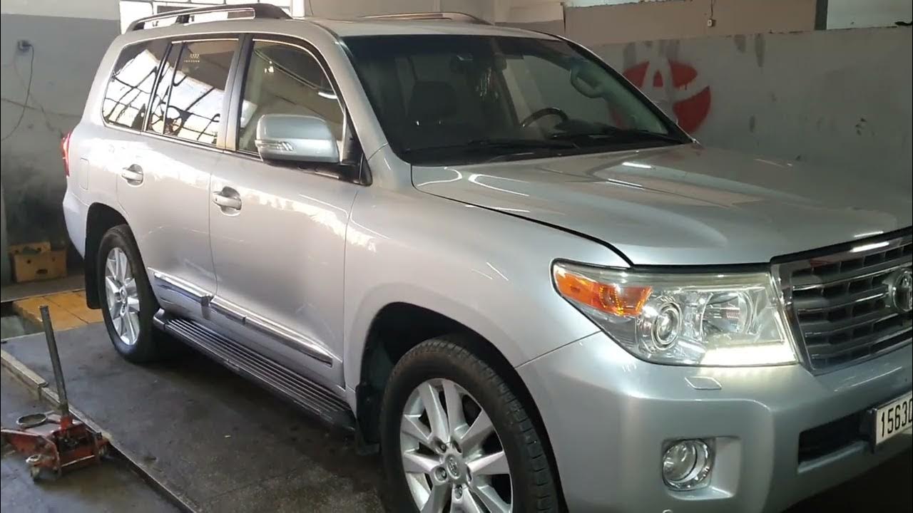 Démarrage Toyota Land Cruiser V8 D4D - YouTube