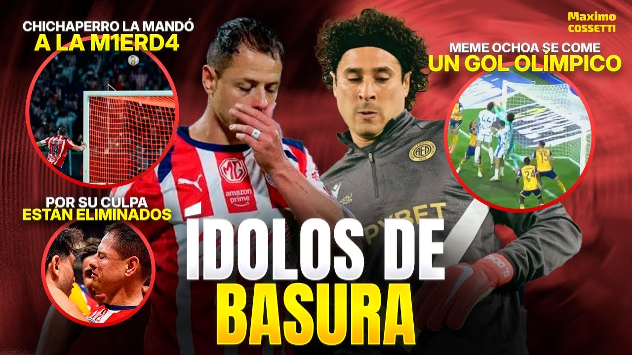 LOS ERRORES DE LOS DOS PEORES JUGADORES DE MÉXICO | CHICHARITO FALLA PENAL | OCHOA GOL OLÍMPICO