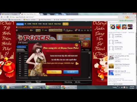 Tai game poker viet nam tren facebook