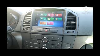 تركيب android radio قياس 8 إنش opel insignia 2009_2013