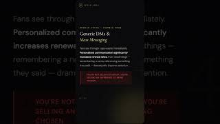 Your OnlyFans Is Broken - Your DMs Are Costing You Money  #howtogrowonlyfans