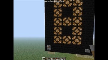 Minecraft compact 7 segment display