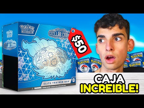 We open the BEST ETB of POKEMON TCG's Stellar Crown!