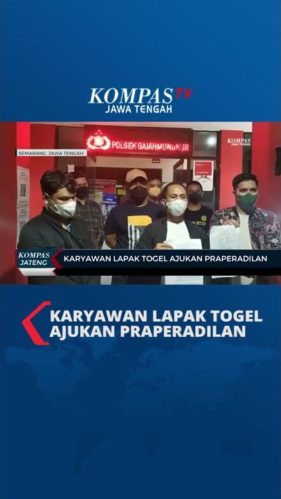 Penahanan Diperpanjang, Karyawan Lapak Togel Ajukan Praperadilan #shorts #beritaterkini #togel