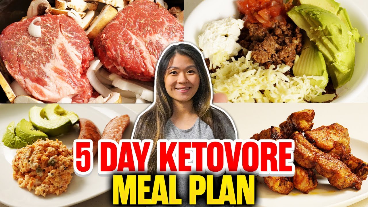 5-Day Keto Carnivore Diet Meal Plan 2023 // 15 Easy High Fat Low Carb Meal  Ideas - Youtube