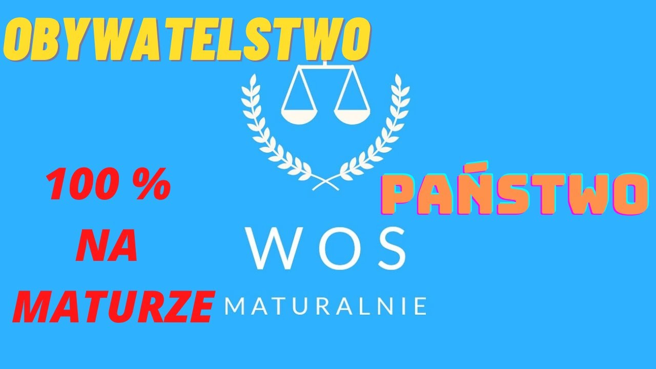 |WOS MATURA| PAŃSTWO & OBYWATELSTWO - YouTube