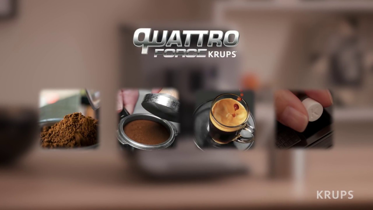 KRUPS Evidence: Quattro Force Technology 