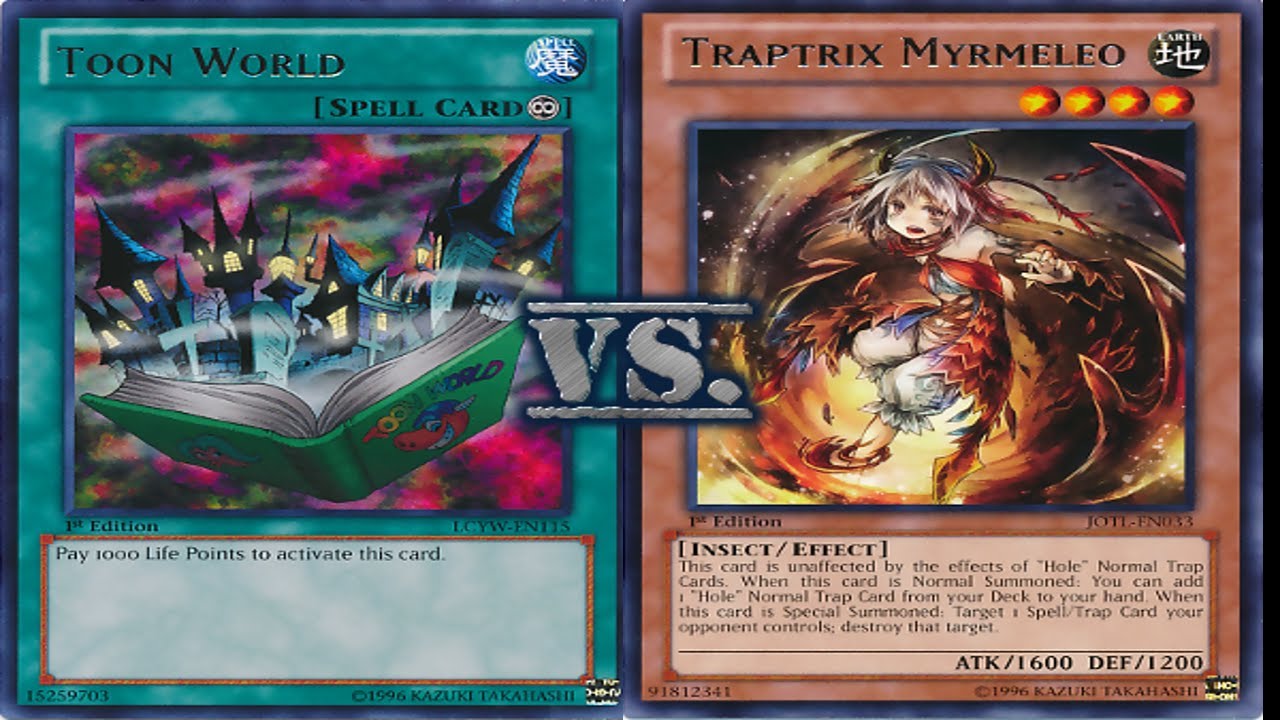 Yugioh Toon Vs Traptrix January 2014