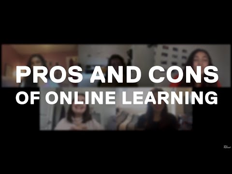 Pros and cons of online learning