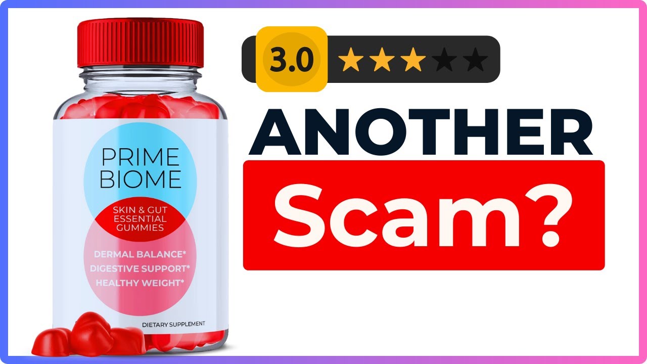 PrimeBiome Gummies Review – PrimeBiome Skin & Gut Health Gummies Review