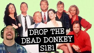 Kevin Reacts to Drop the Dead Donkey S1E1 | A New Dawn