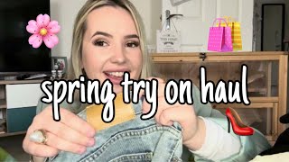 SPRING TRY ON HAUL 🌸 CLOTHING & HOME | BOOHOO, GEORGE ASDA, AMAZON