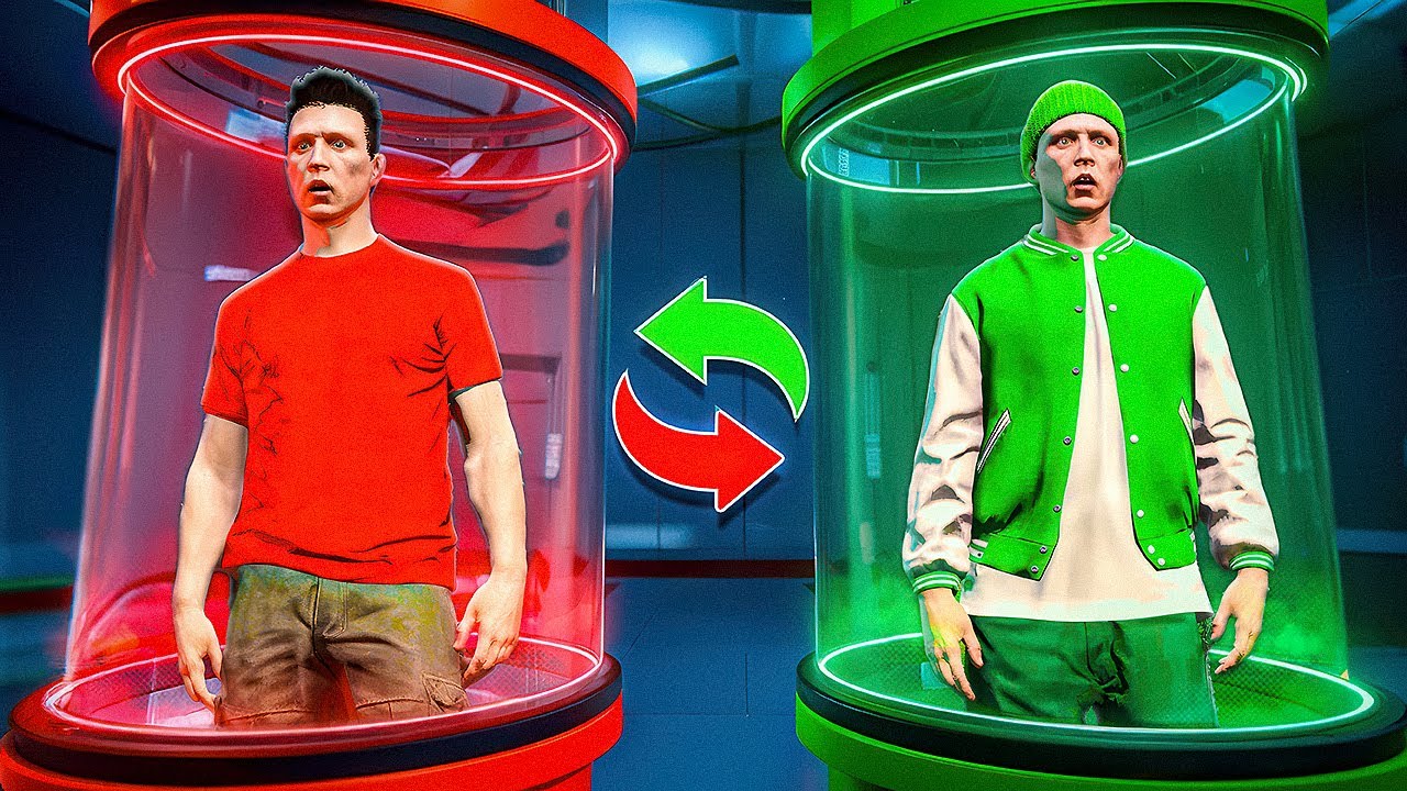 Am făcut SCHIMB de CORPURI pentru 24h în GTA!