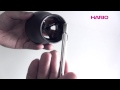 [HARIO]Coffee mill ceramic slim Instruction Movie