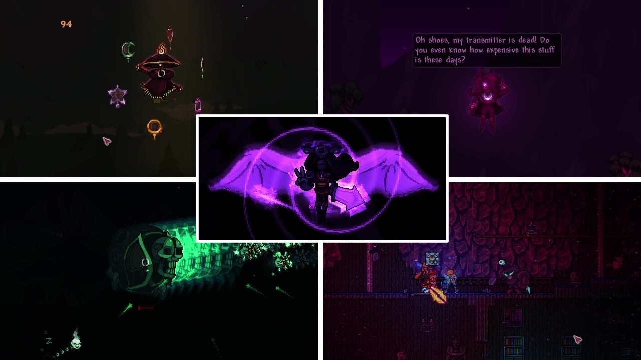 Terraria: Split Mod (All Bosses) - YouTube