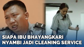 Sosok Istri Polisi Jadi Cleaning Service Padahal Hamil Besar, Suami Buta Sebelah Pangkat Aipda