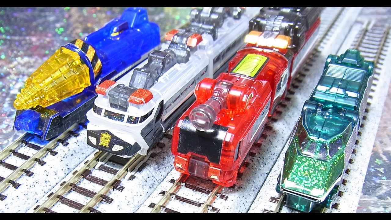 トッキュウジャー】ミニプラ レインボークリアSP 武装烈車 Rainbow