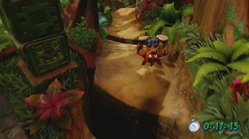 Crash Bandicoot - Level 2 Jungle Rollers Platinum/ Gold Relic Speedrun