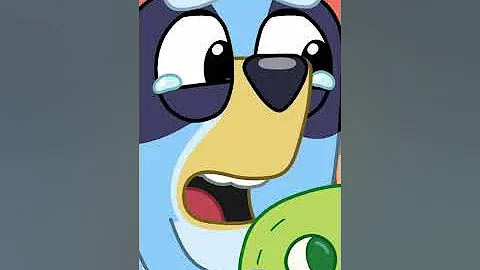 Serious please face 💙 #shorts  | Bluey