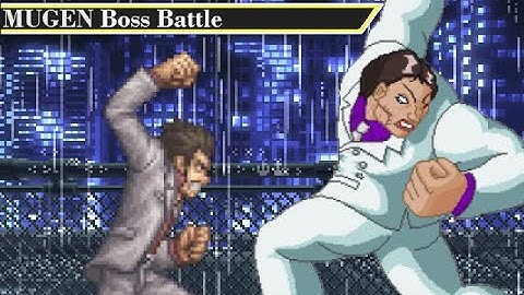 MUGEN Boss Battle - Kiryu Kazuma (Me) vs Kaoru Hanayama