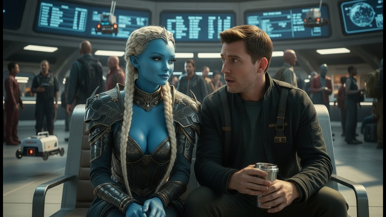 She Sat Beside Me Like an Ordinary Woman — Only Later Did I Learn She Was an Alien Princess