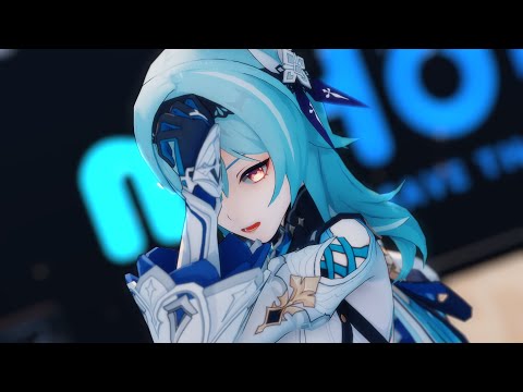 Eula | Stay Tonight | [MMD/4K/60FPS] | Genshin Impact