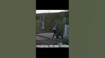 Our most shocking level crossing CCTV in one video