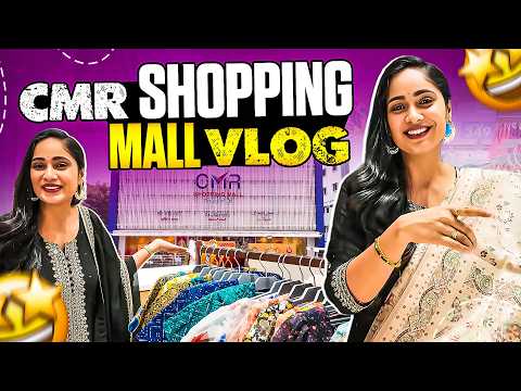 CMR Shopping Mall Vlog with Teju Garu 💖 || Wedding Season Shopping || Tejaswini Gowda