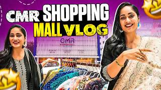 CMR Shopping Mall Vlog with Teju Garu 💖 || Wedding Season Shopping || Tejaswini Gowda