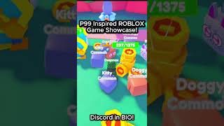 Roblox PS99 inspired game showcase! #shorts #roblox #psx