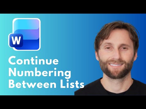 How to Continue Numbering Between Lists in Microsoft Word [Full Guide 2026]