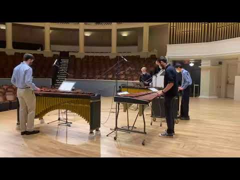 UVA Percussion Ensemble - Lagom (world premiere) by Cameron Church