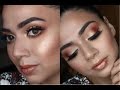 BRONZE GLOW MAKEUP TUTORIAL USING NEW HUDABEAUTY 3D HIGHLIGHTER