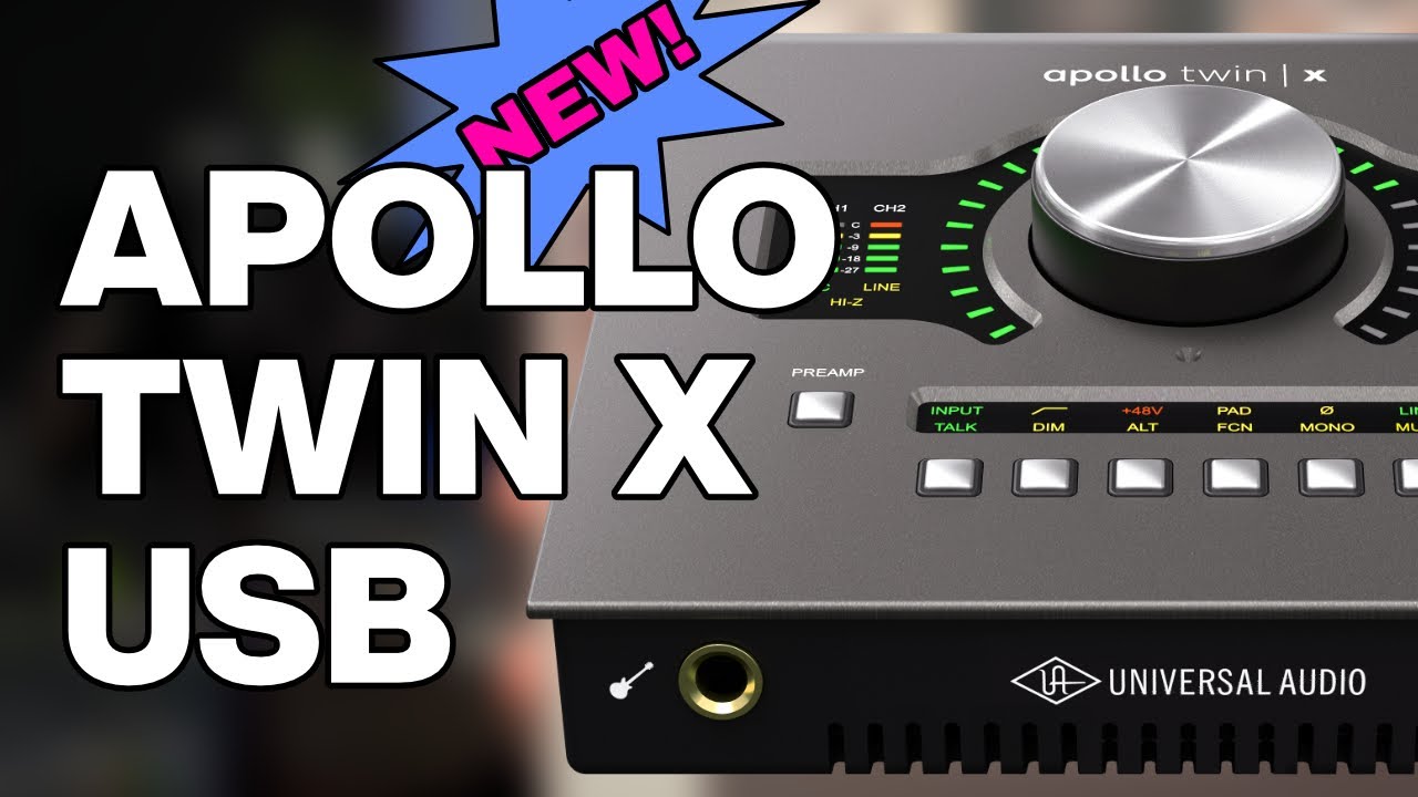 Universal Audio Apollo Twin X USB Audio Interface Released