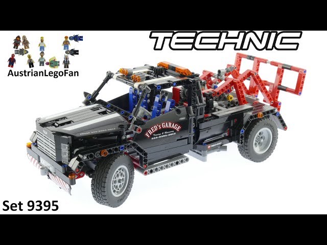 Lego Technic 9395 Pick-Up Tow Truck - Lego Speed Build - YouTube