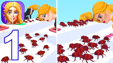 Makeover Race - Gameplay Walkthrough Part 1 All Levels 1 - 7 (Android,iOS)