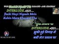 Woh Sham Kuchh Ajeeb Thi Karaoke With Scrolling Lyrics Eng. Mp3 Song