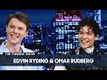 Edvin ryding and omar rudberg talk young royals and tease the third season extended  tonight show