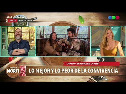 Lo mejor y lo peor de la convivencia de Evaluna y Camilo  - La Peña de Morfi 2021