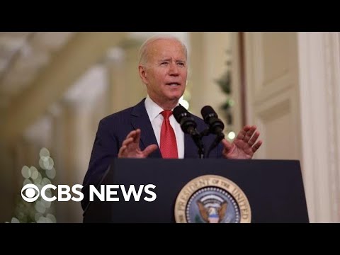 President Biden delivers Christmas address at the White House | full video