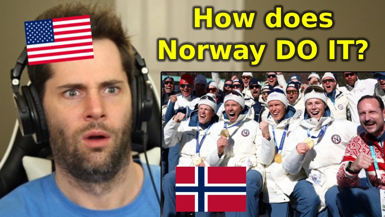 American Reacts to Why Norway DOMINATES the Winter Olympics